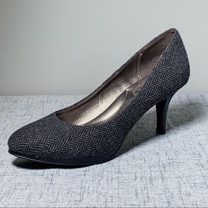 Kelly & Katie Herringbone Work Heel